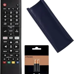Controle Remoto Compatível Para TV LG Smart LCD LED Plasma HDTV 2K 4K UHD 3D HDR10 Com Teclas Netflix Prime